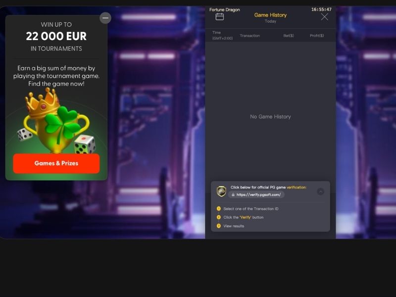 Технічні характеристики Fortune Dragon Технічні характеристики Fortune Dragon