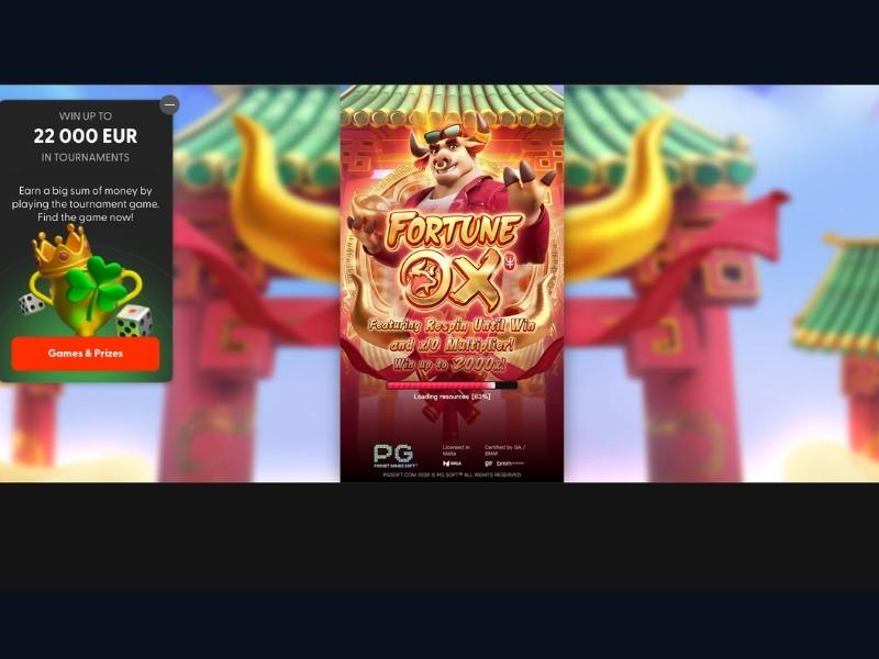 Pin-Up Casino da PG Soft tan Fortune Ox