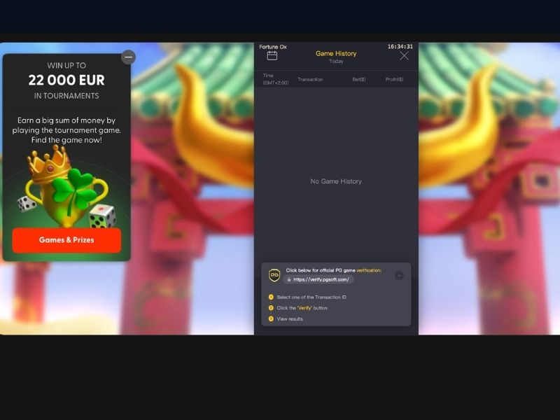 Parâmetros de aposta Parâmetros de aposta