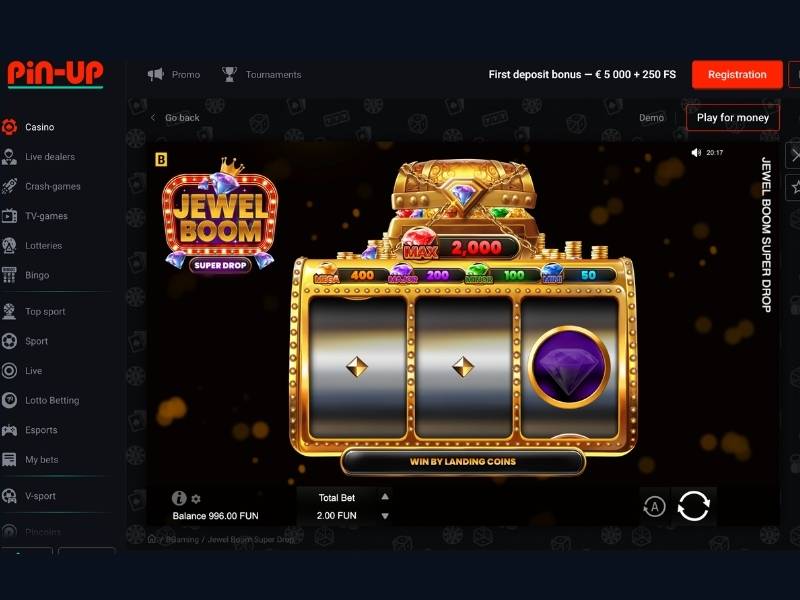 Jewel Boom Super Drop at Pin-Up Jewel Boom Super Drop at Pin-Up