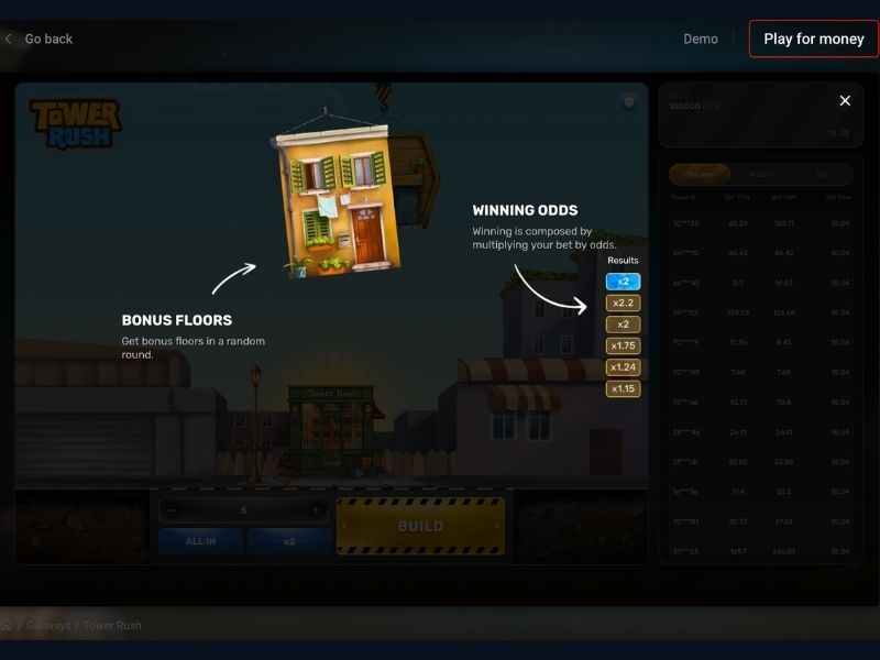 Features of Tower Rush